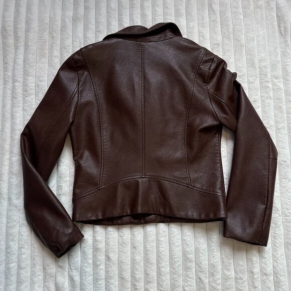 Levi’s Moto Faux Leather Jacket - Size S - Picture 2 of 4